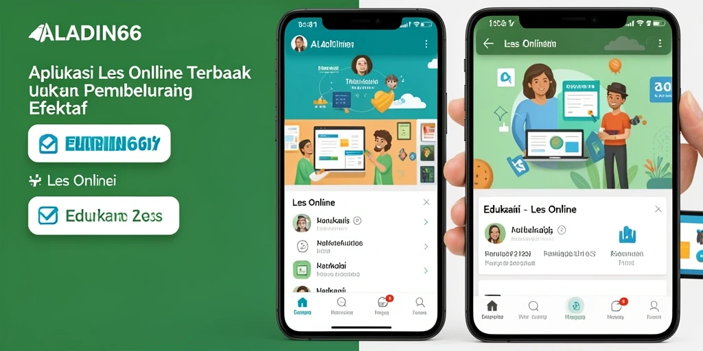 Antarmuka aplikasi ALADIN66 yang menarik dan mudah digunakan.
