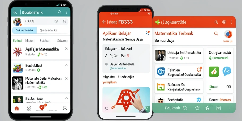 Tampilan antarmuka aplikasi FB333 yang interaktif dan ramah pengguna.